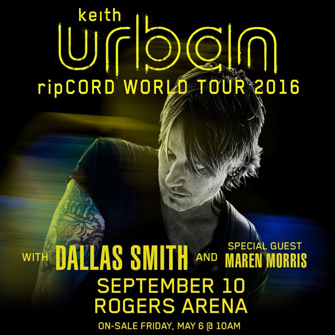 Keith Urban, Dallas Smith & Maren Morris in Vancouver