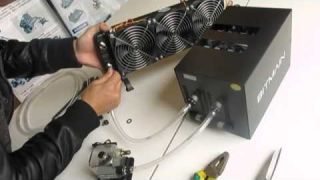 Bitmain Liquid Cooled Miner C1 Setup