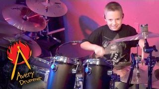 "Run to the Hills" Avery Molek, 9 year old Drummer